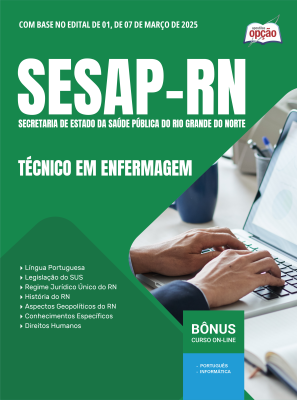 Apostila SESAP-RN 2025 - Técnico em Enfermagem