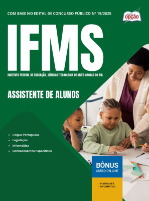 Apostila IFMS em PDF - Assistente de Alunos 2025