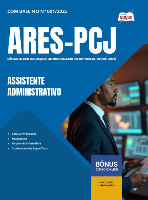 Apostila ARES-PCJ 2025 - Assistente Administrativo