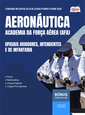 Apostila Aeronáutica do Brasil 2025 - Oficiais Aviadores, Intendentes e de Infantaria