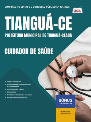 Apostila Prefeitura de Tianguá - CE em PDF - Cuidador de Saúde 2025