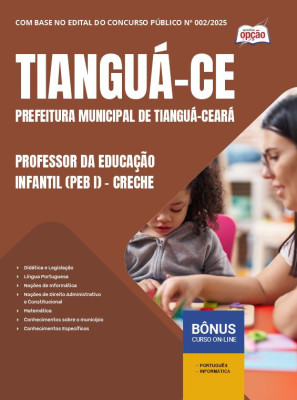 Apostila Prefeitura de Tianguá - CE em PDF - Técnico em Informática (TI) 2025