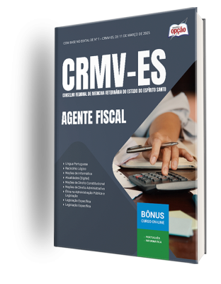 Apostila CRMV-ES 2025 - Agente Fiscal