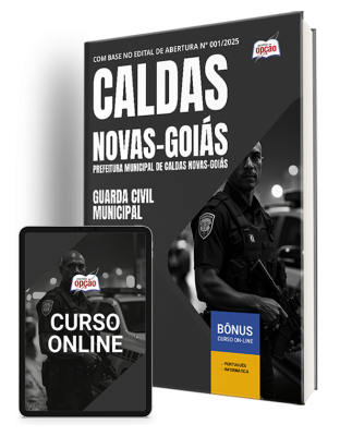 Apostila Prefeitura de Caldas Novas - GO 2025 - Guarda Civil Municipal