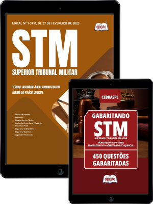 Combo STM - Técnico Judiciário - Área: Administrativa - Especialidade: Agente da Polícia Judicial