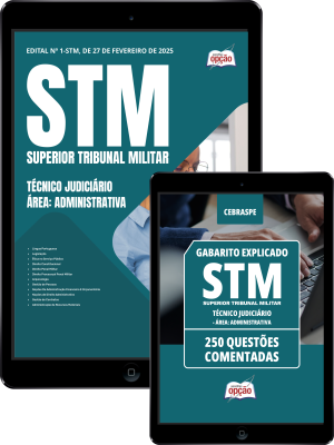 Combo STM - Técnico Judiciário - Área: Administrativa (Apostila + Questões Comentadas)