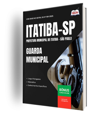 Apostila Prefeitura de Itatiba - SP 2025 - Guarda Municipal