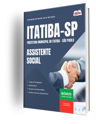 Apostila Prefeitura de Itatiba - SP 2025 - Assistente Social