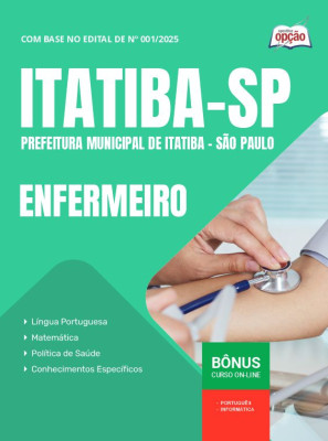 Apostila Prefeitura de Itatiba - SP 2025 - Enfermeiro