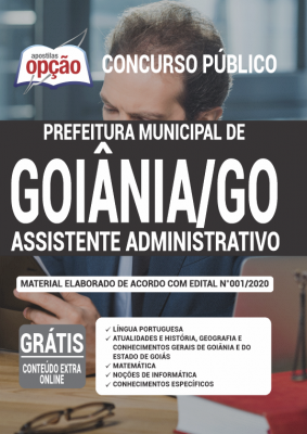 Apostila Pref Goiania Go Assistente Administrativo