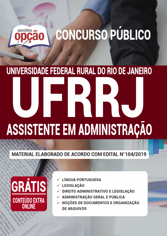 Apostila UFRRJ - Assistente em Administração