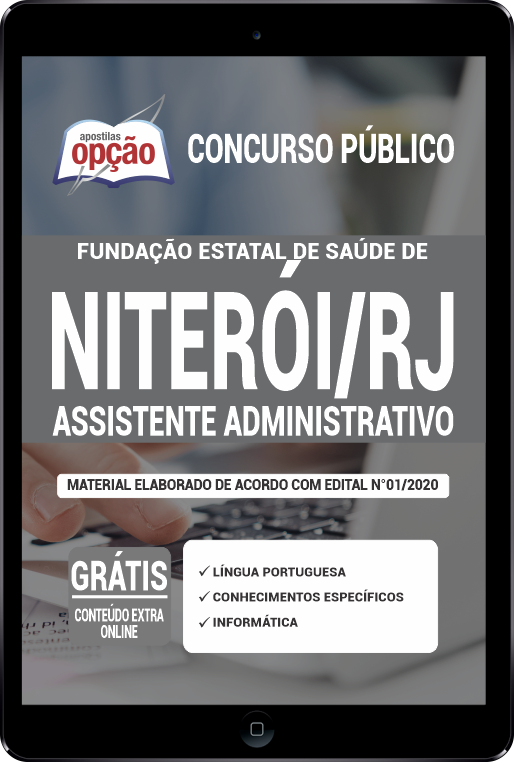 Apostila FeSaúde - RJ PDF - Assistente Administrativo