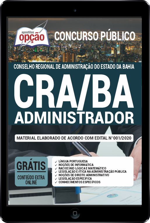 Apostila CRA-BA PDF - Administrador