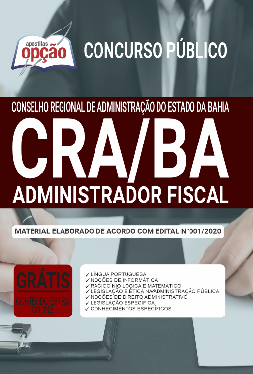 Apostila CRA-BA - Administrador Fiscal