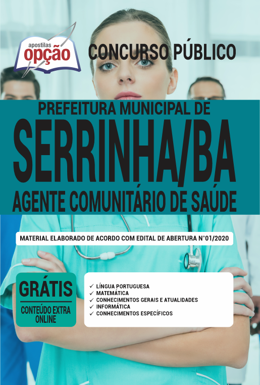 Apostila Prefeitura de Serrinha - B - Agente Comunitário de Saúde