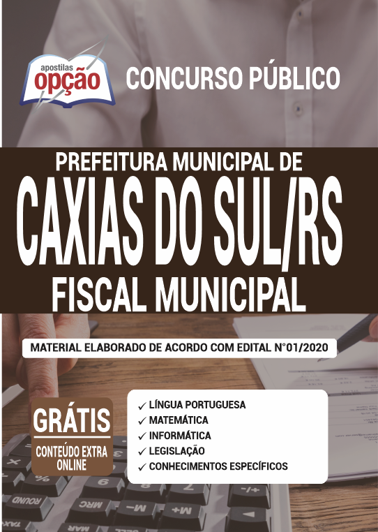 Apostila Prefeitura  de Caxias do Sul-RS-Fiscal Municipal