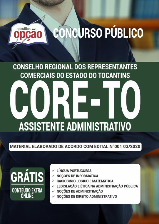 Apostila CORE-TO - Assistente Administrativo