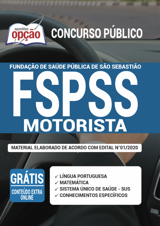 Apostila FSPSS-SP - Motorista