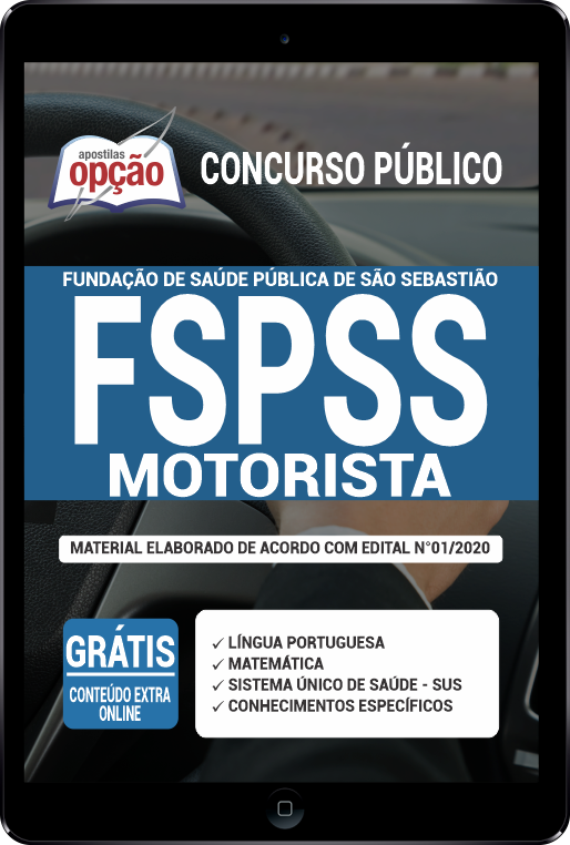 Apostila FSPSS-SP PDF - Motorista