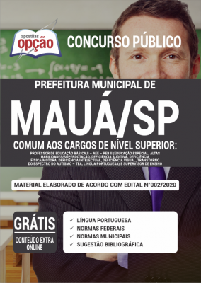 Apostila Prefeitura de Mauá - SP - Comum aos Cargos de Nível Superior