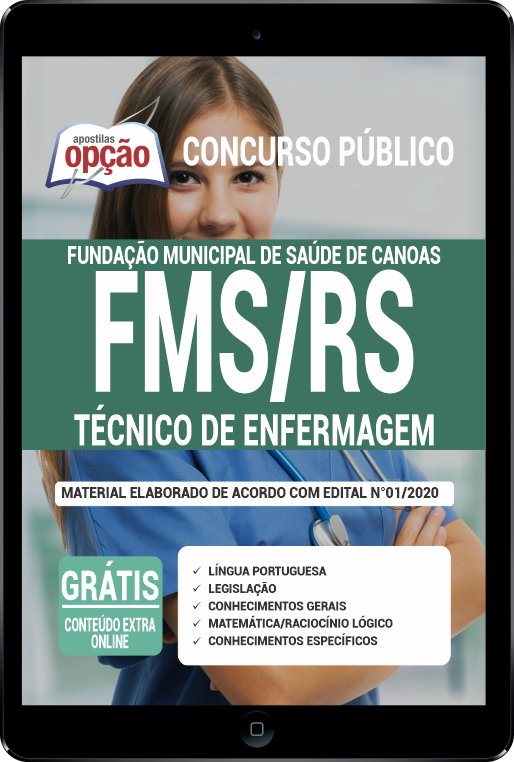 Apostila FMS- RS em PDF - Técnico de Enfermagem