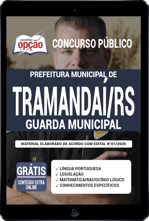 Apostila Prefeitura  de Tramandaí - RS em PDF - Guarda Municipal