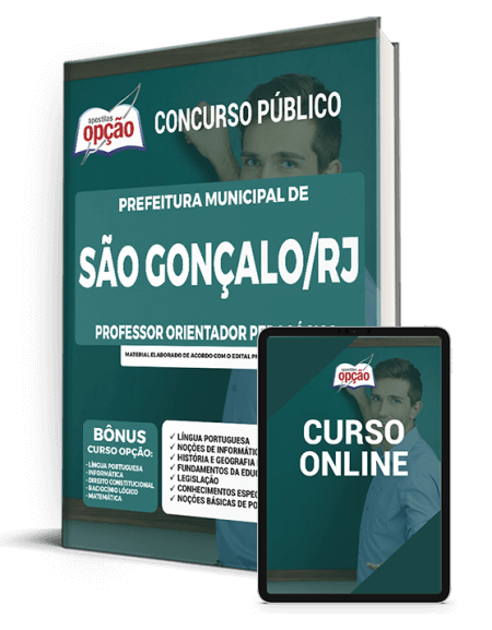 Apostila Prefeitura  São Gonçalo - RJ 2021 - Professor Orientador Pedag