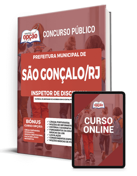 Apostila Prefeitura  de São Gonçalo - RJ 2021 - Inspetor de Disciplina