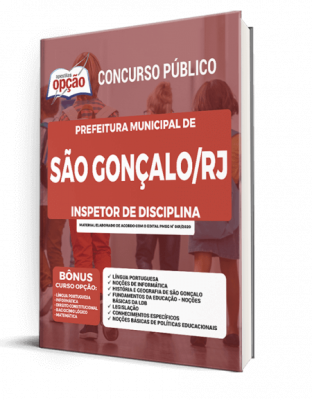 Apostila Prefeitura de São Gonçalo - RJ - Inspetor de Disciplina