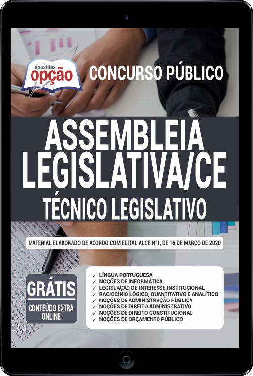 Apostila Assembleia Legislativa- CE PDF - Técnico Legislativo