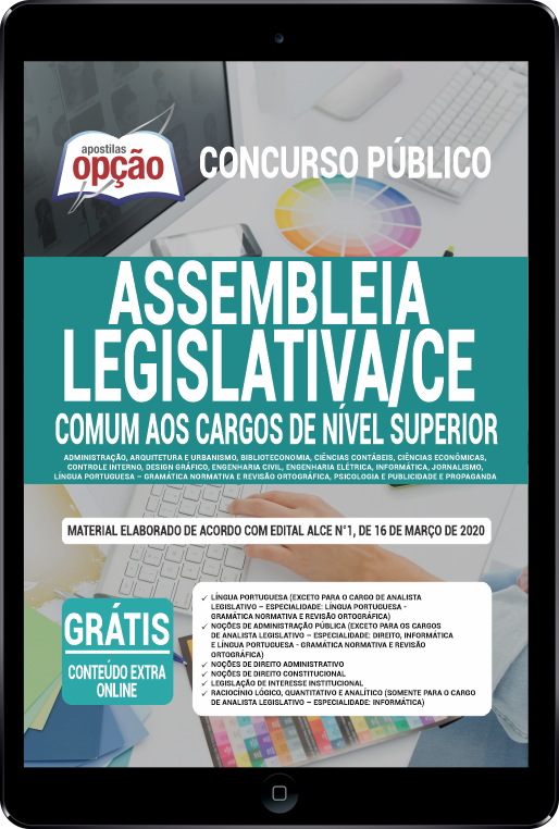 Apostila Assembleia Legislativa- CE PDF- Cargos de Nível Superior