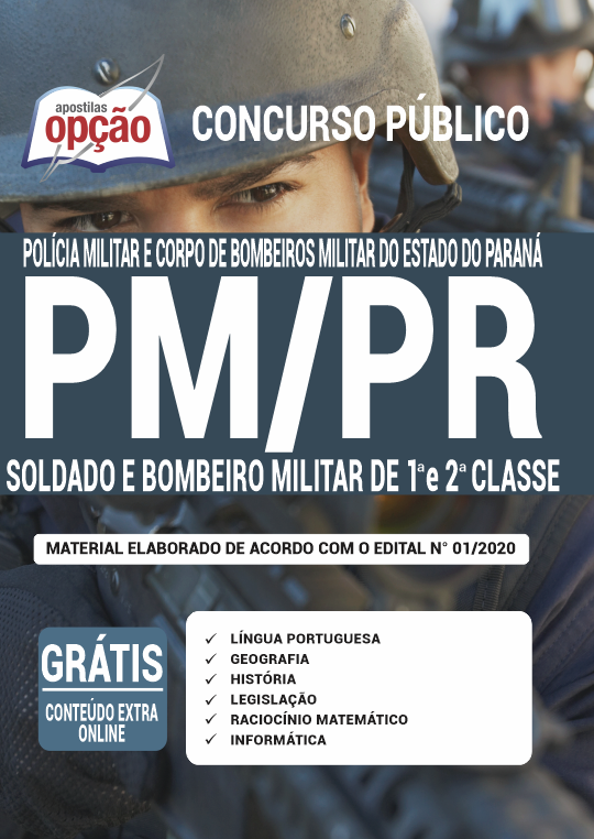 Apostila PM-PR - - Soldado e Bombeiro Militar 2ª Classe