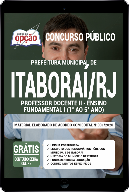 Apostila Prefeitura de Itaboraí -RJ em PDF - Professor Docente II