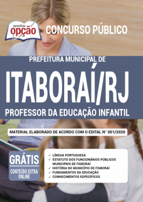 Apostila Prefeitura de Itaboraí -RJ - - Professor da Educação Infantil