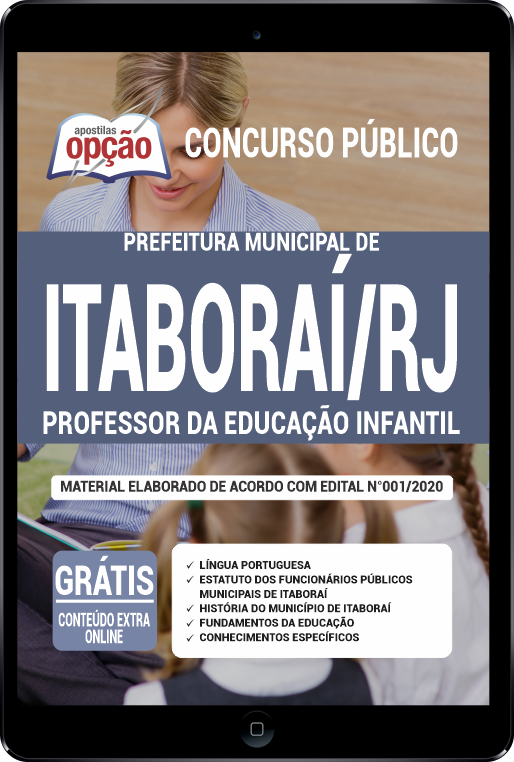 Apostila Prefeitura de Itaboraí -RJ em PDF - Professor da Educação