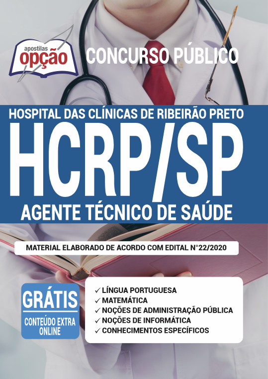 Apostila HCRP-SP - Agente Técnico de Saúde