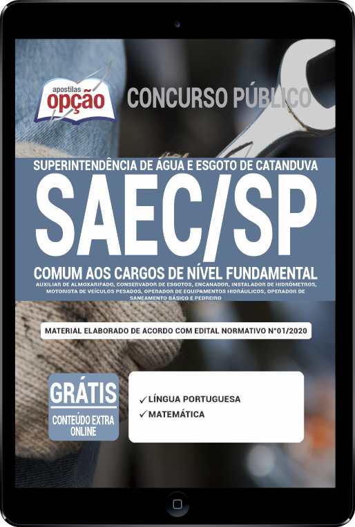 Apostila SAEC-SP em PDF - Nível Fundamental