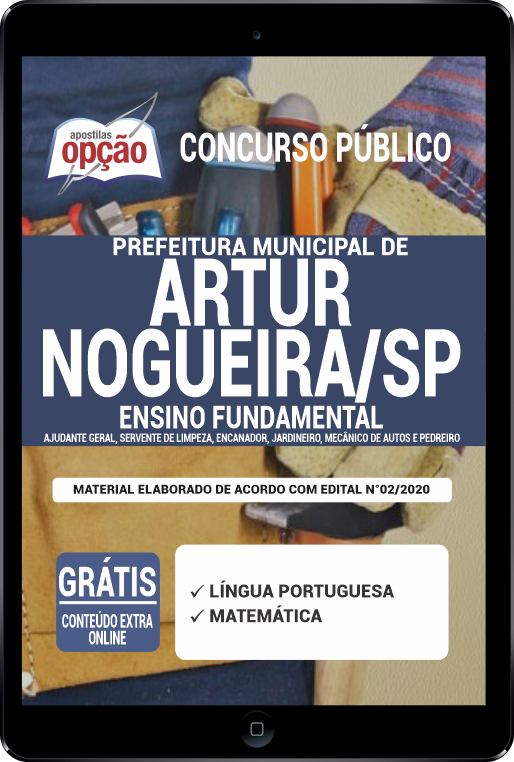 Apostila Prefeitura de Ouroeste - SP em PDF - Ensino Fundamental