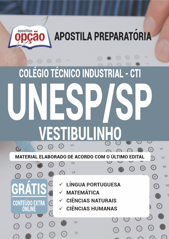 Apostila UNESP-SP - CTI - Vestibulinho