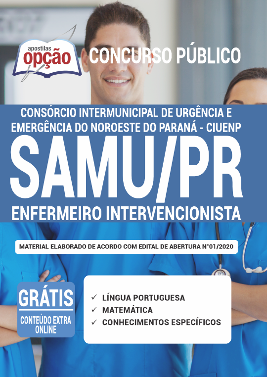 Apostila SAMU-PR - Enfermeiro Intervencionista