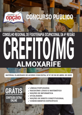 Apostila CREFITO-MG - Almoxarife