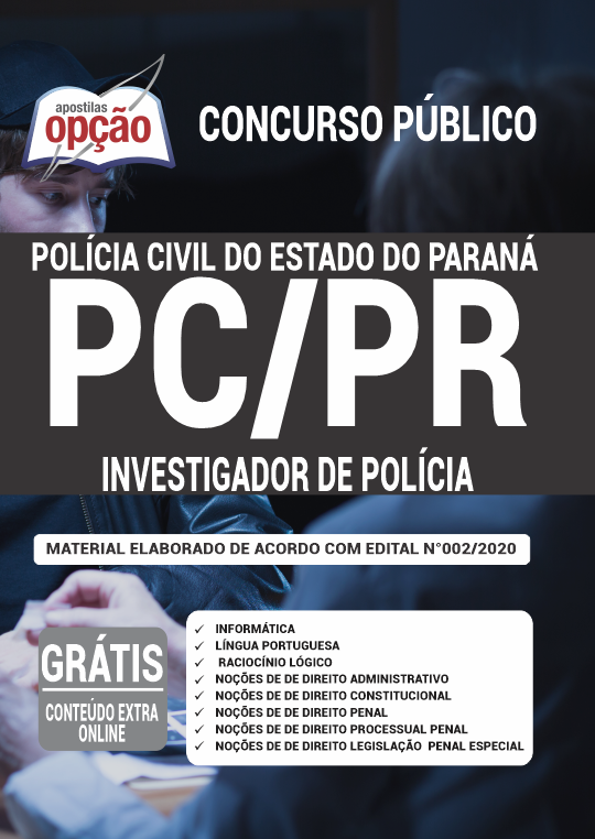 Apostila PC-PR - Investigador de Polícia