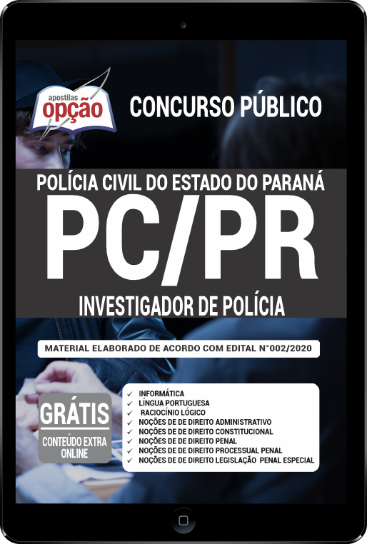 Apostila PC-PR em PDF - Investigador de Polícia