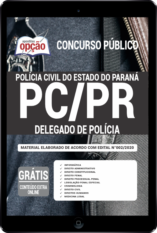 Apostila PC-PR em PDF - Delegado de Polícia