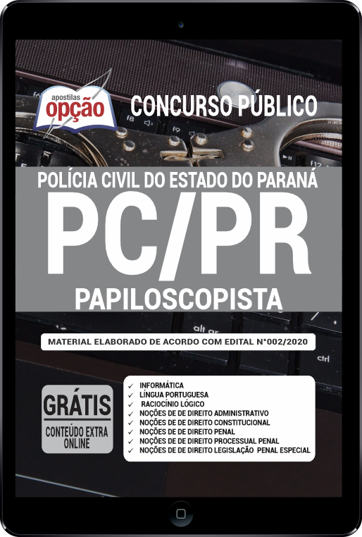 Apostila PC-PR em PDF - Papiloscopista