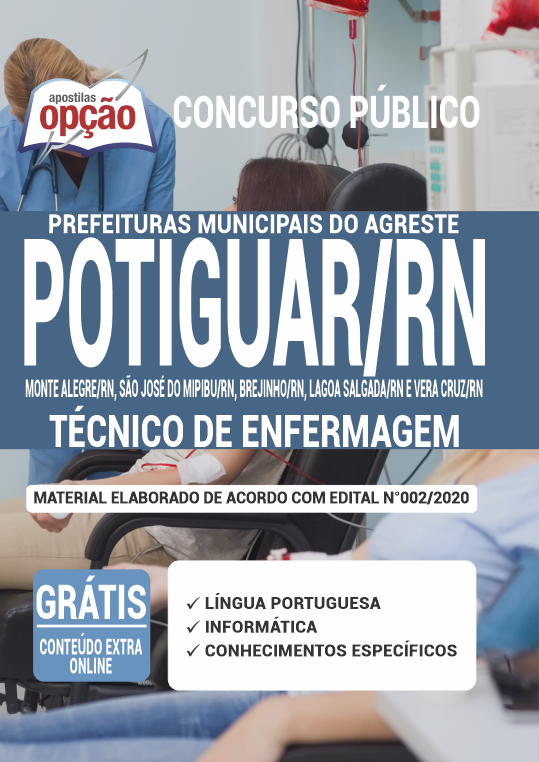 Apostila Prefeitura do Agreste Potiguar - RN- Tec de Enfermagem