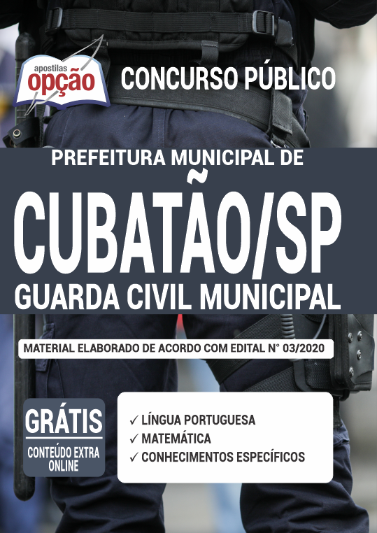 Apostila Prefeitura de Cubatão - SP - Guarda Civil Municipal