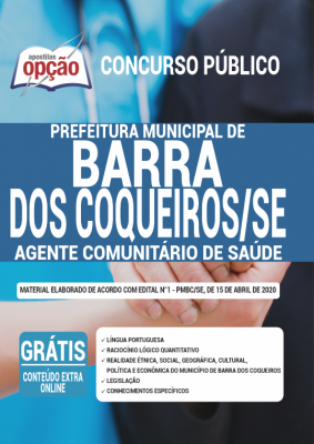 Apostila Prefeitura de Barra dos Coqueiros - SE - Agente Comunitário de Saúde