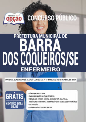 Apostila Prefeitura de Barra dos Coqueiros - SE - Enfermeiro