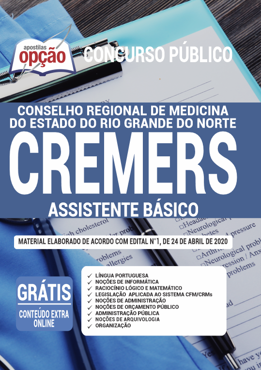 Apostila CREMERS - Assistente Básico